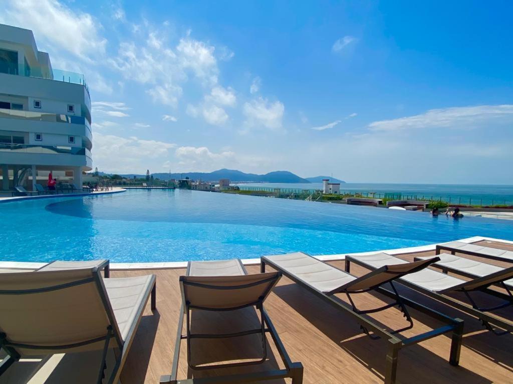 Acqua Marine Floripa Apto Com Vista Para O Mar! Florianopolis Ngoại thất bức ảnh